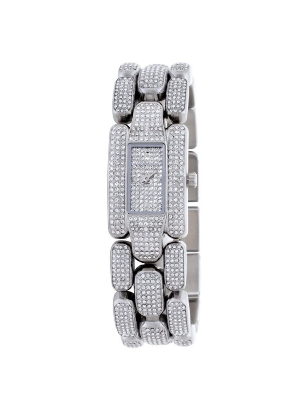 NWT Michael Kors Mini Hally Pave Quartz Ladies Watch